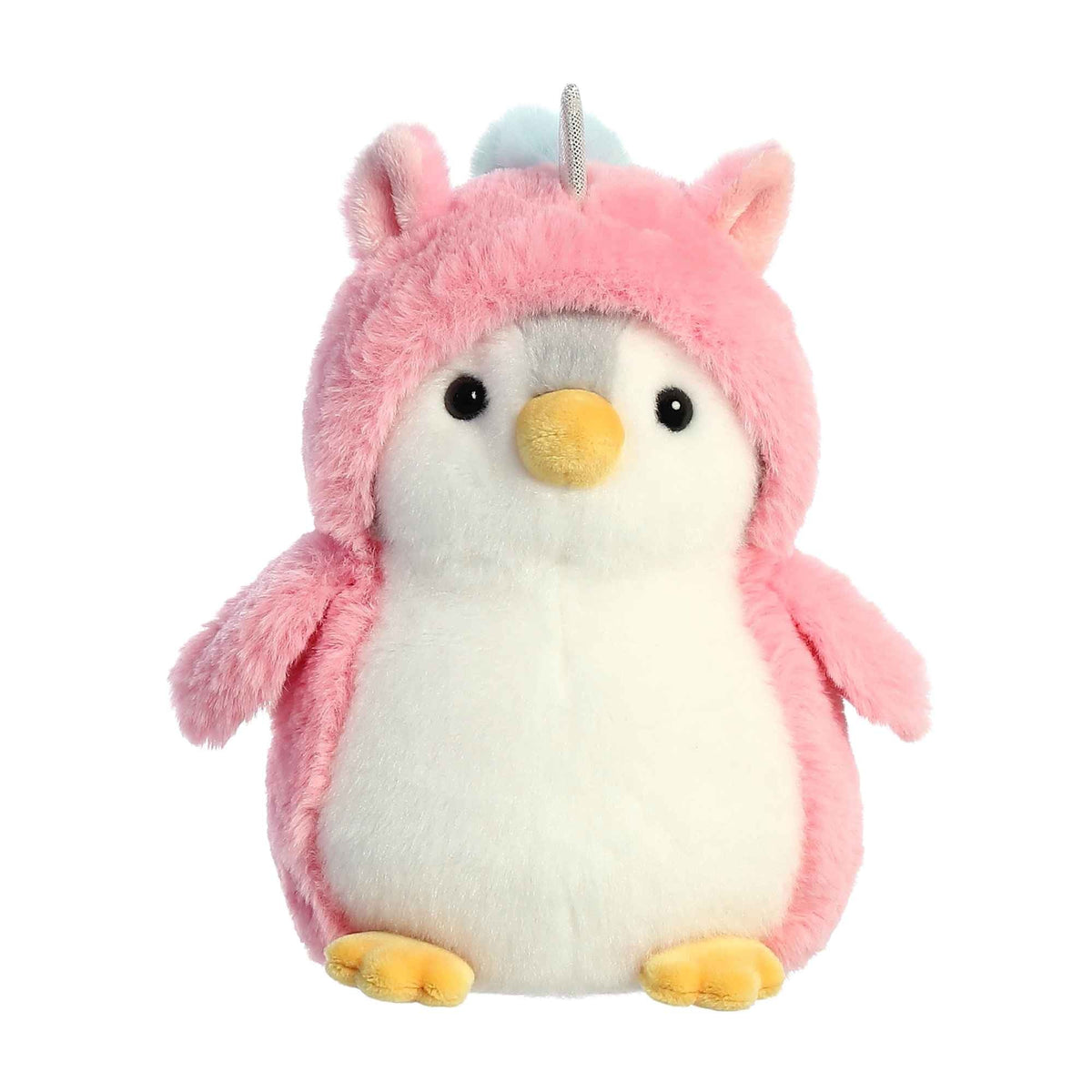 Aurora® - PomPom Penguin™ - 7" Unicorn - plush